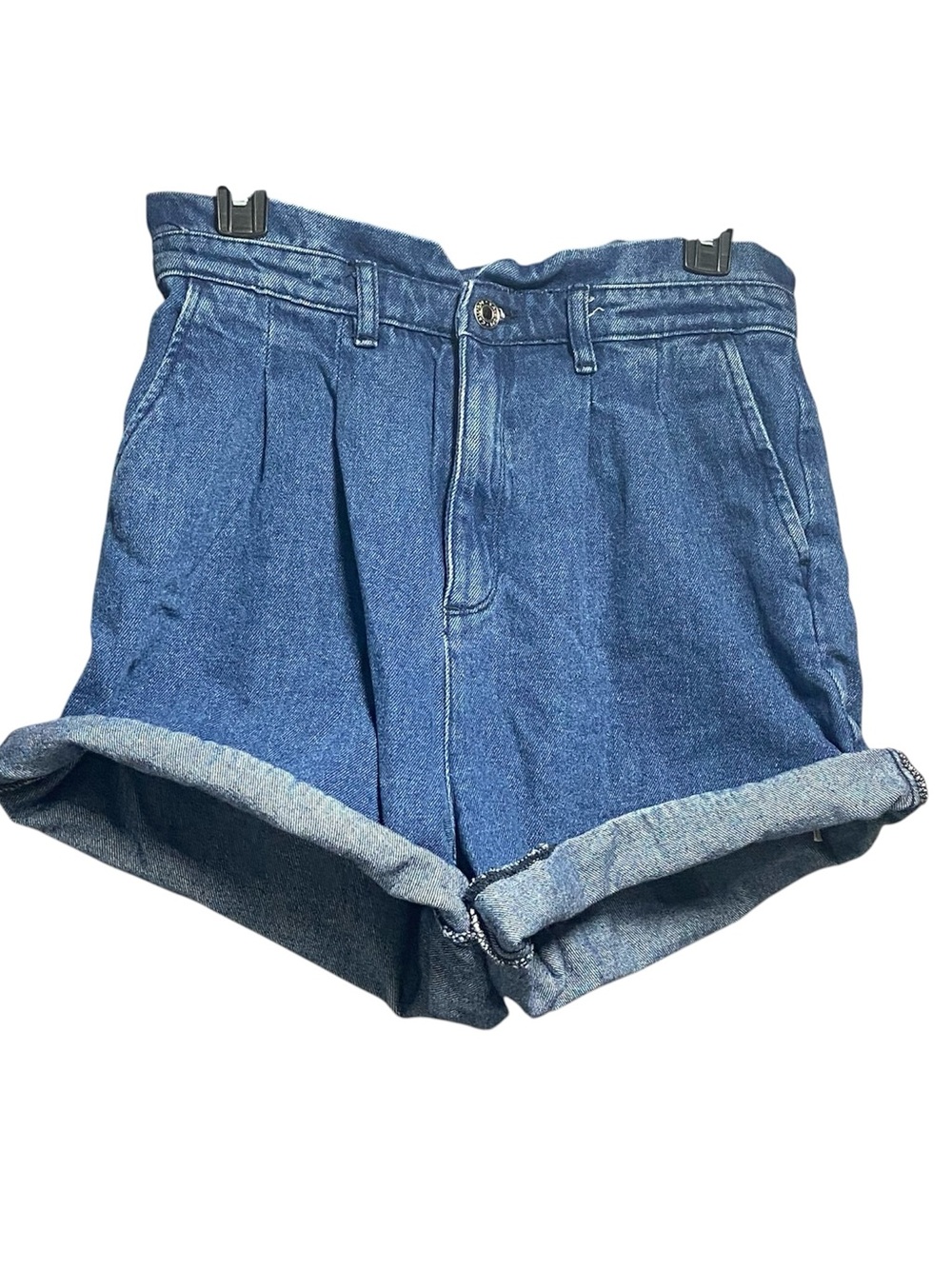Calliope High-Waist Blue Denim Shorts (Fits like a Large)